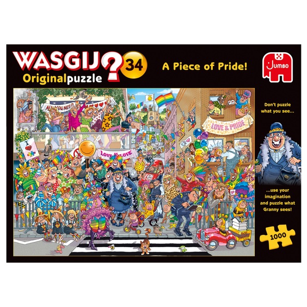 Wasgij Original 34 Piece of Pride Jigsaw Puzzle Smyths Toys Ireland