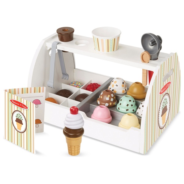 Lionel Green Street Interacción Perdóneme Melissa & Doug Wooden Ice Cream Counter | Smyths Toys UK