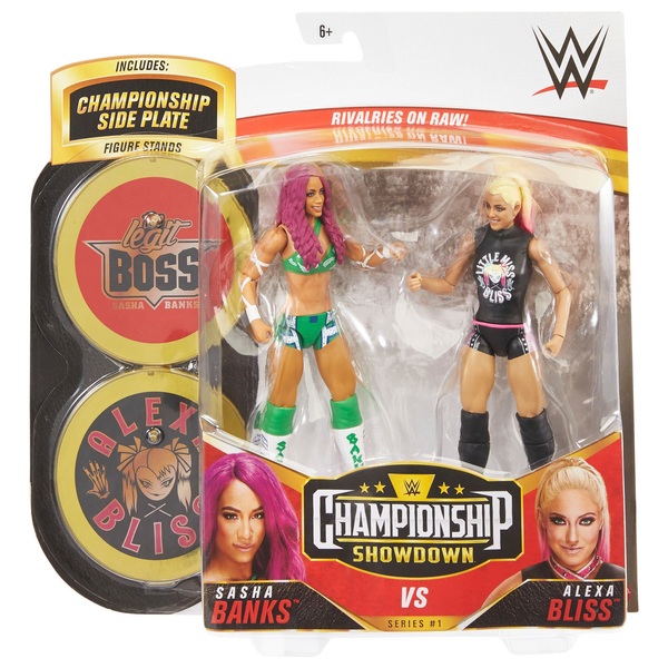 Wwe Championship Showdown Series 1 Sasha Banks And Alexa Bliss 2 Pack Smyths Toys Uk