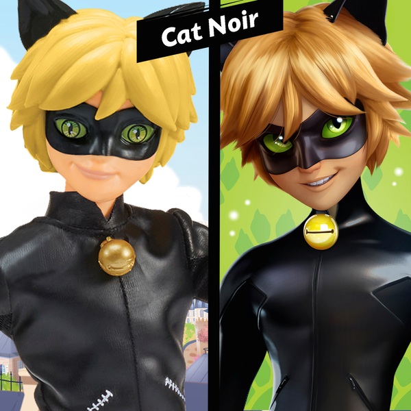 Miraculous 26cm Cat Noir Fashion Doll Smyths Toys Ireland 3011