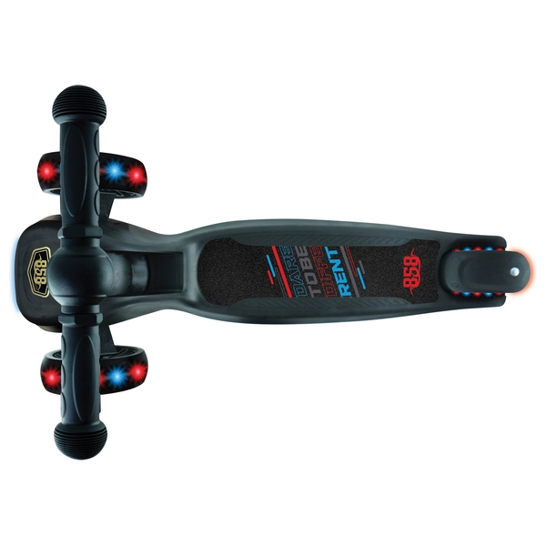 858 Elite LED Light Up Scooter Black Assortment Smyths Toys UK
