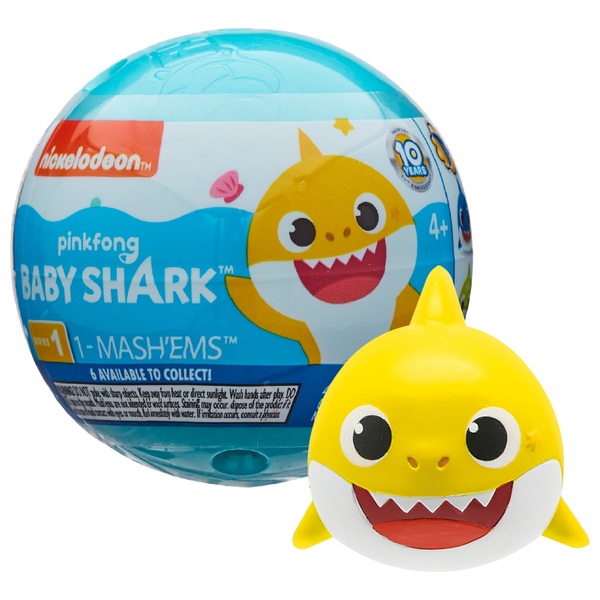 Mashems Baby Shark Series 1 Assortment - Smyths Toys UK