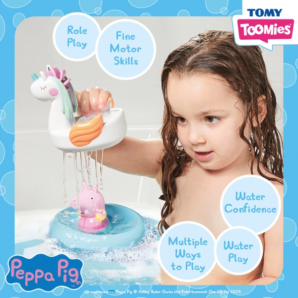 Peppa Pig Peppa’s Unicorn Bath Toy | Smyths Toys UK