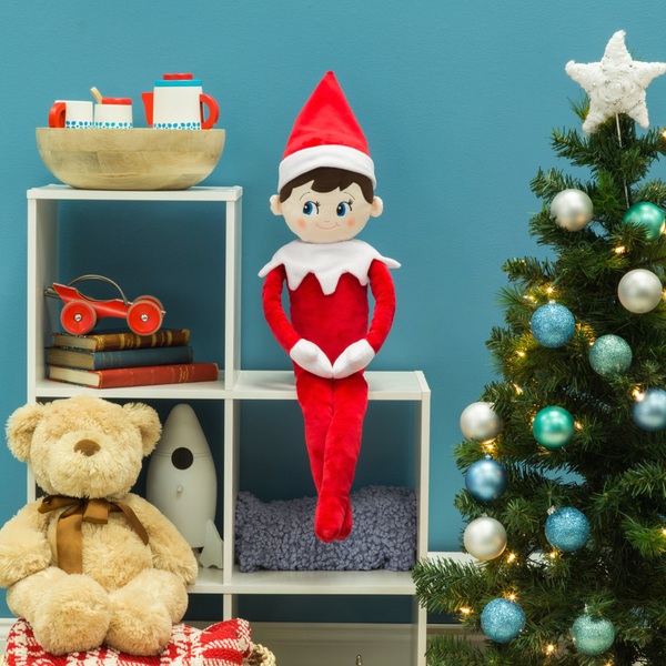 Elf on the Shelf Plushee Pals Huggable Boy - 70cm - Smyths Toys UK