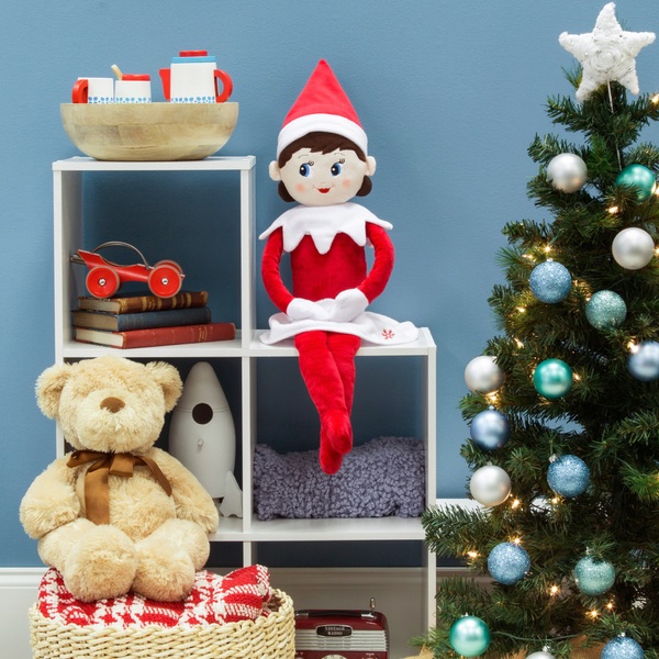 Elf on the Shelf Plushee Pals Huggable Girl - 70cm - Smyths Toys Ireland