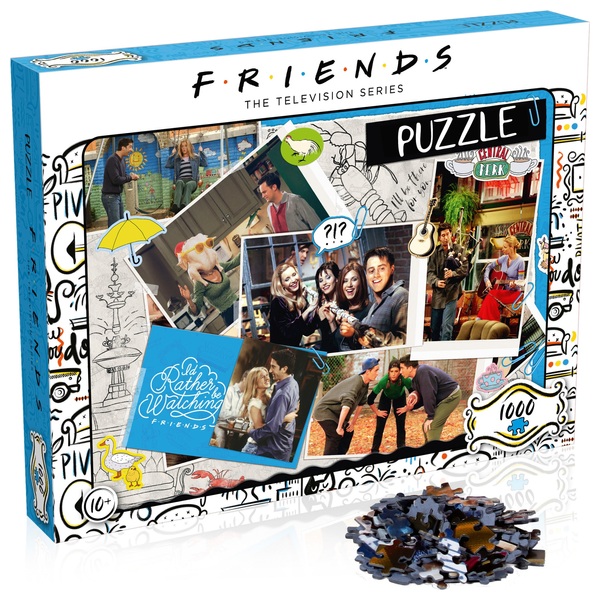 Friends Puzzle 1000 Piece Scrapbook Jigsaw Puzzle Smyths Toys UK