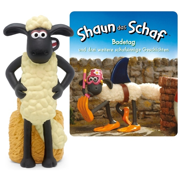 Tonies Tonie Figur Shaun das Schaf Badetag und drei weitere