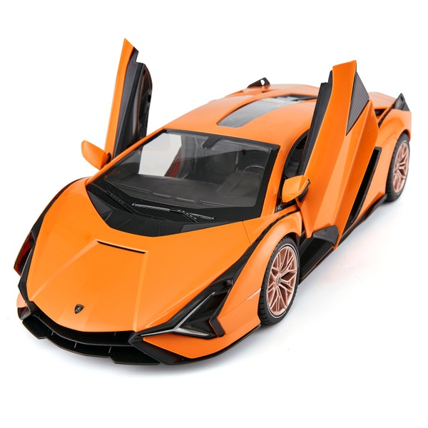 Voiture électrique jouet télécommandée blanche Lamborghini Sian 12 V  Cars4Kids - Habitium®