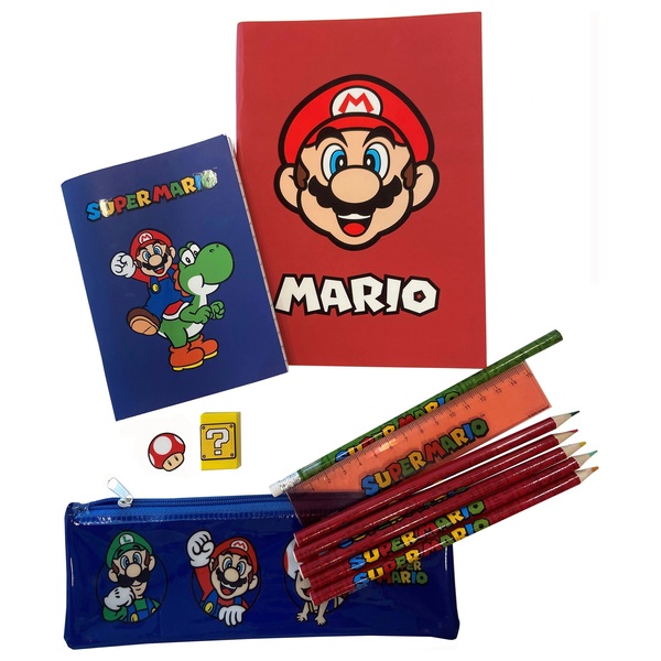 Super Mario Bumper Stationary Set | Smyths Toys UK