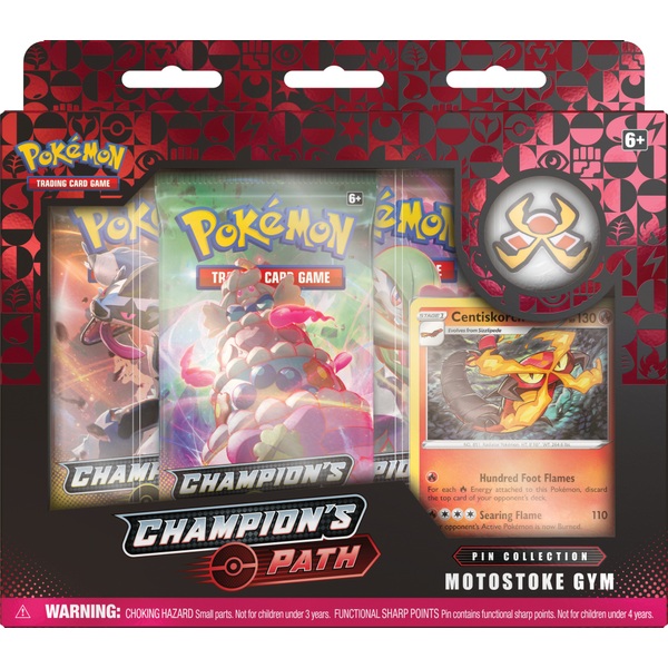 Pokémon Trading Card Game Champions Path Pin Collection Assortment