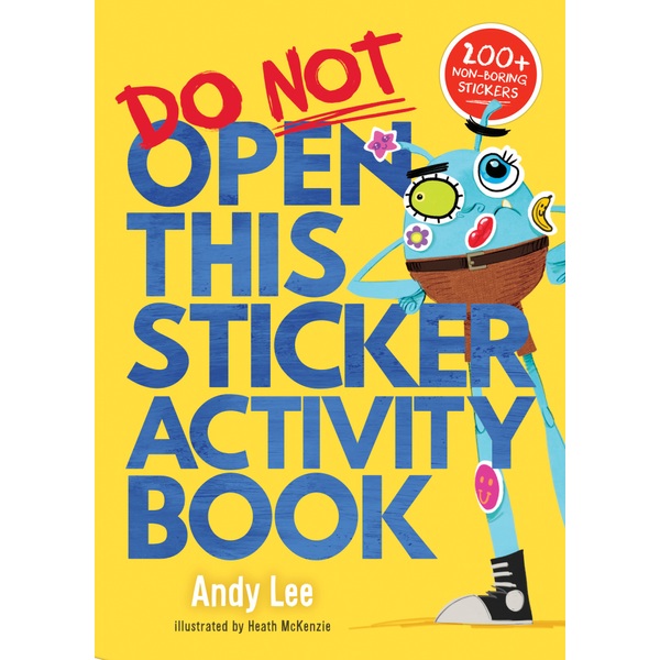 Do Not Open This Sticker and Activity Book, Twin Pack By