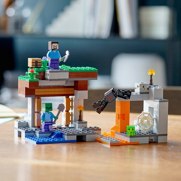 LEGO 21166 Minecraft The Abandoned Mine Building Set | Smyths Toys UK