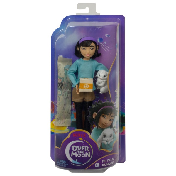 Over The Moon Fei Fei And Bungee Doll Smyths Toys Uk