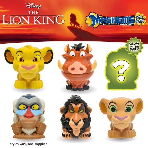 Disney Lion King Mash'ems Assortment - Smyths Toys UK