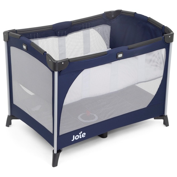 Joie Allura Navy Travel Cot with Smyths Toys UK