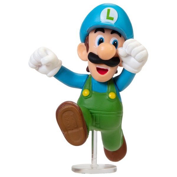 Nintendo 6cm Ice Running Luigi Figure Wave 27 - Smyths Toys UK