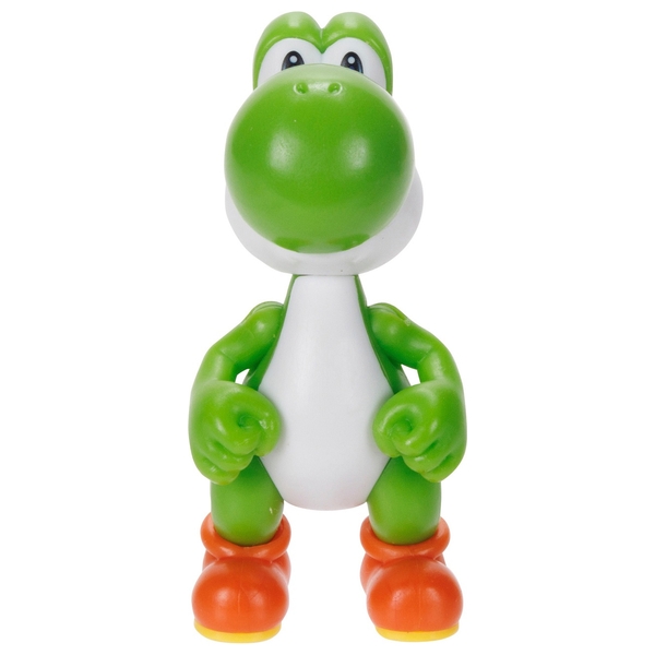 Super Mario – Figura Yoshi Arancione 6cm Jakks Pacific, World Of Nintendo - 3