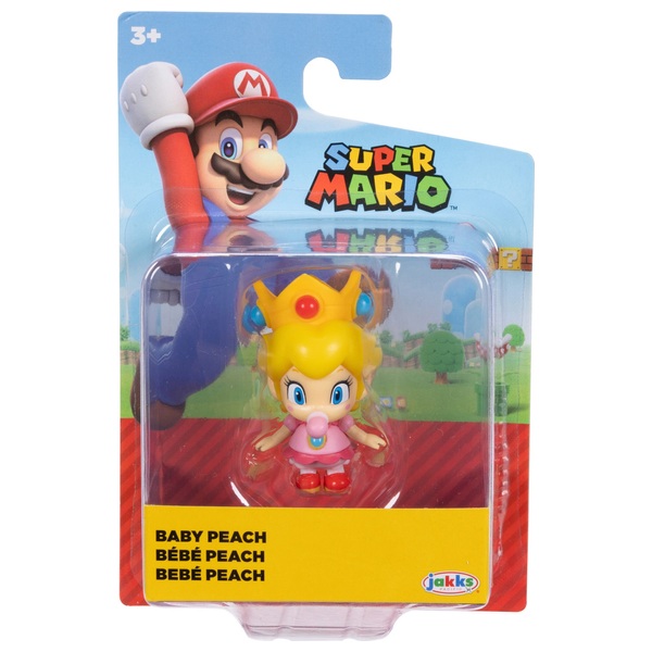 Nintendo Super Mario 6cm Baby Peach Figure | Smyths Toys UK