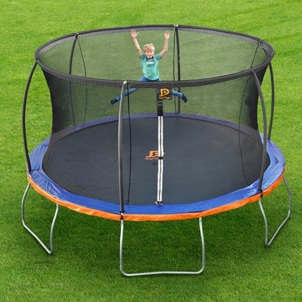 Jump Power 14ft Trampoline & Enclosure Smyths Toys UK