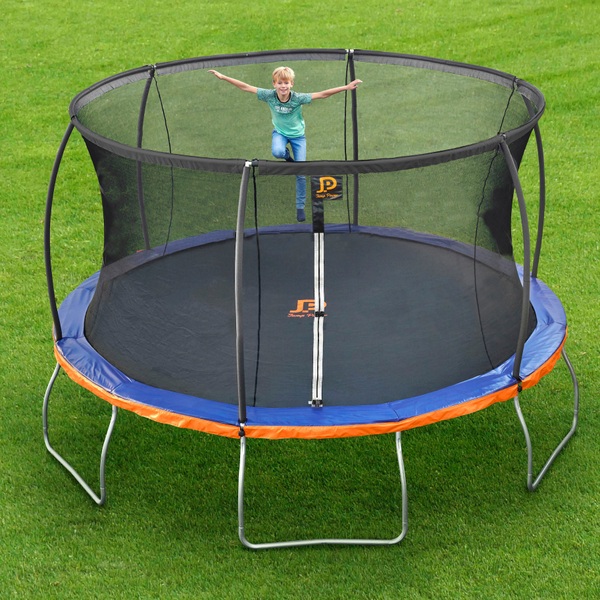 Jump Power 14ft Trampoline & Enclosure Smyths Toys UK