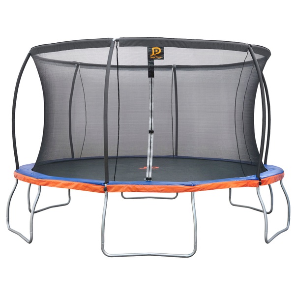 Avondeten Imitatie lening Jump Power outdoor trampoline 427 cm rond met net | Smyths Toys Nederland