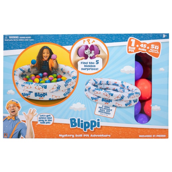 Blippi's Ball Pit Mystery Adventure 30 balls Smyths Toys Ireland