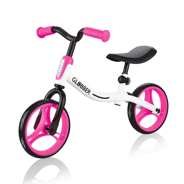Globber Balance GO BIKE White Neon Pink Smyths Toys UK