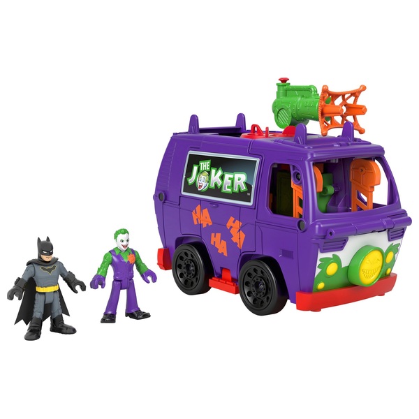 Imaginext DC Super Friends Joker Van Headquarters with Batman and