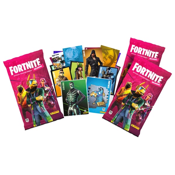 Fortnite Reloaded Trading Card Collection Packs Smyths Toys UK