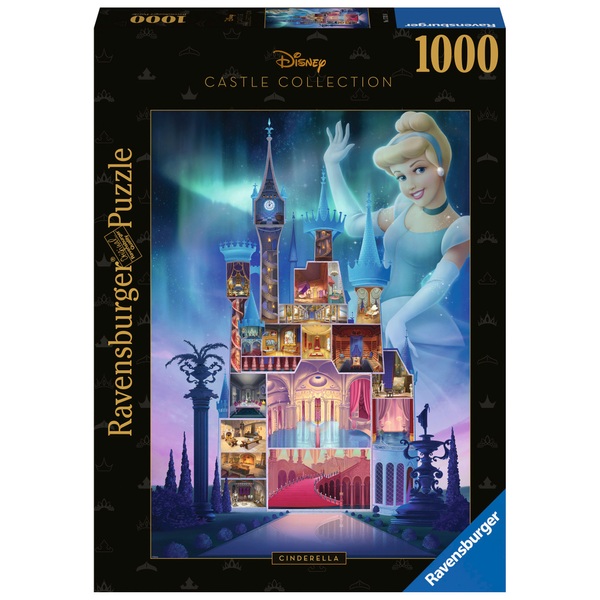 Ravensburger Puzzle Disney Castles Collection Cinderella 1000 Teile