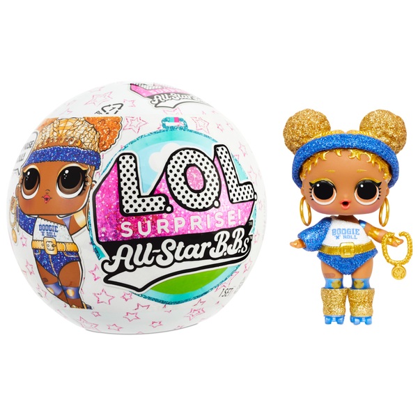 LOL Surprise All-Star B.B.s Sports Series 3 Football Team Sparkly Dolls ...