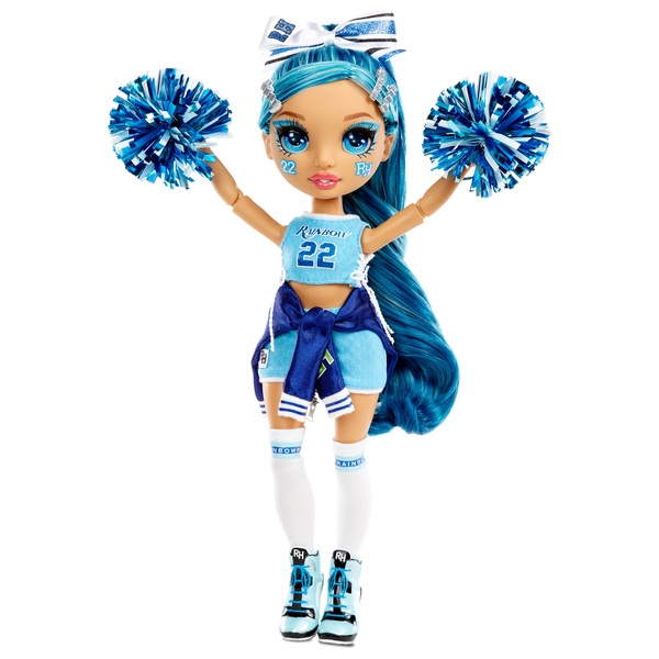 Rainbow High Cheer Doll - Skyler Bradshaw (Blue) | Smyths Toys UK