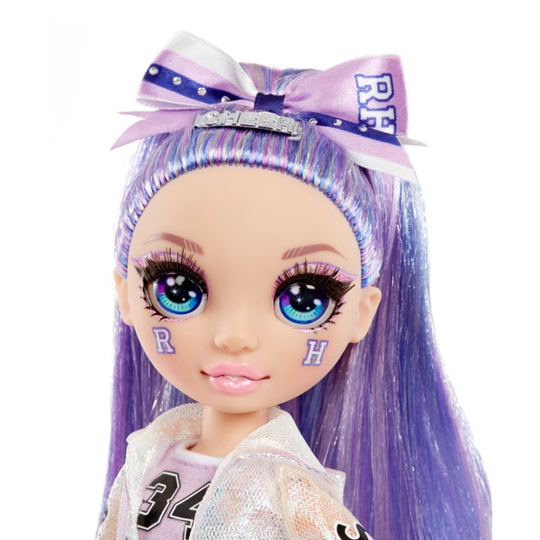 Rainbow High Cheer Doll Violet Willow (Purple) Smyths Toys Ireland
