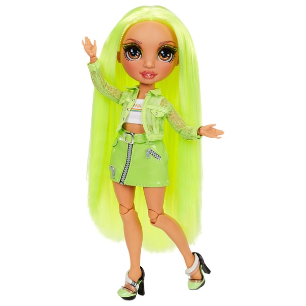 Rainbow High Fashion Doll - Karma Nichols (Neon) - Smyths Toys UK