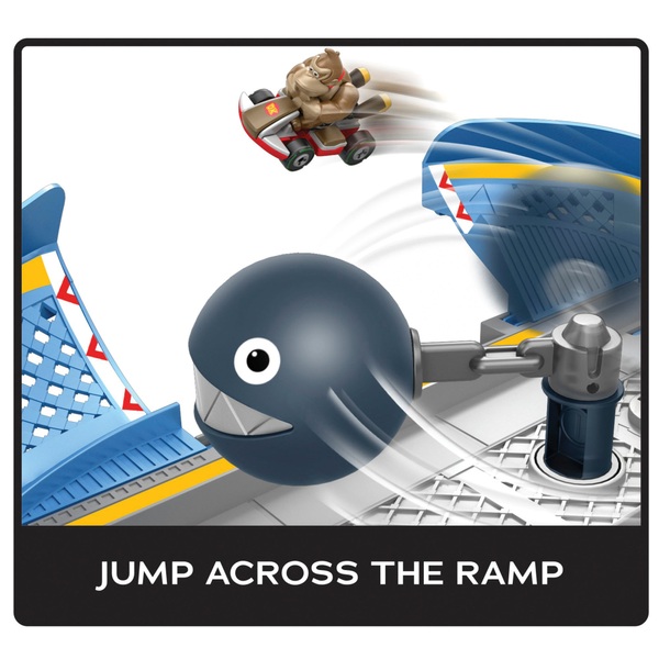 Hot Wheels Mario Kart Chain Chomp Track Set Smyths Toys UK