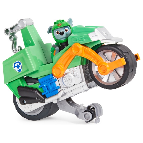 PAW Patrol Moto Pups Rocky’s Deluxe Pull Back Motorcycle