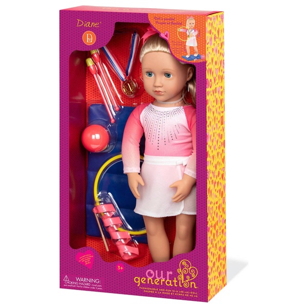 Our Generation Gymnast Doll Diane Smyths Toys UK
