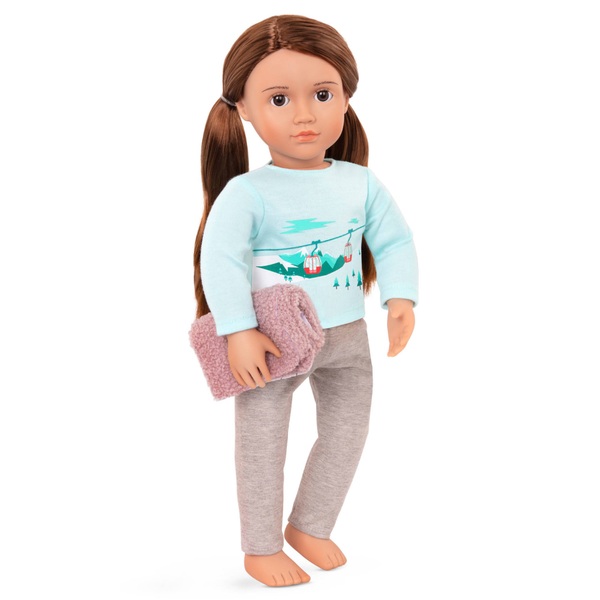 Our Generation Deluxe Sandy Doll And “off To Winter Camp ” Set Smyths Toys Uk