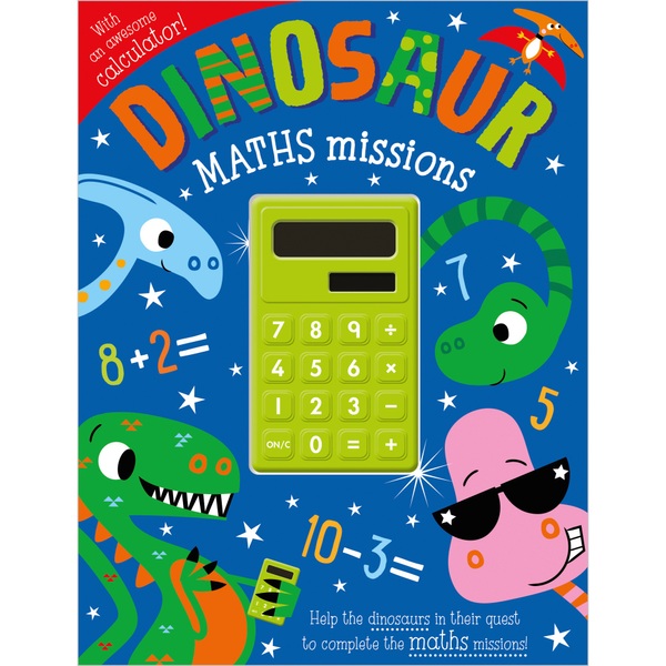 Dinosaur Maths Missions Book With Calculator Smyths Toys Uk - maths uk roblox