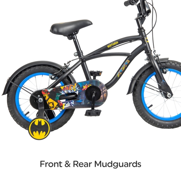 16 inch batman bike with stabilisers