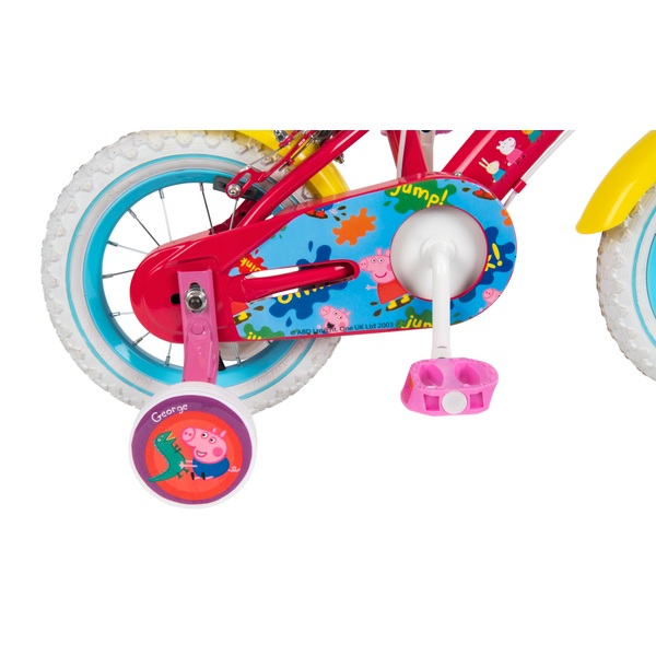 12 Inch Peppa Pig Bike Smyths Toys UK