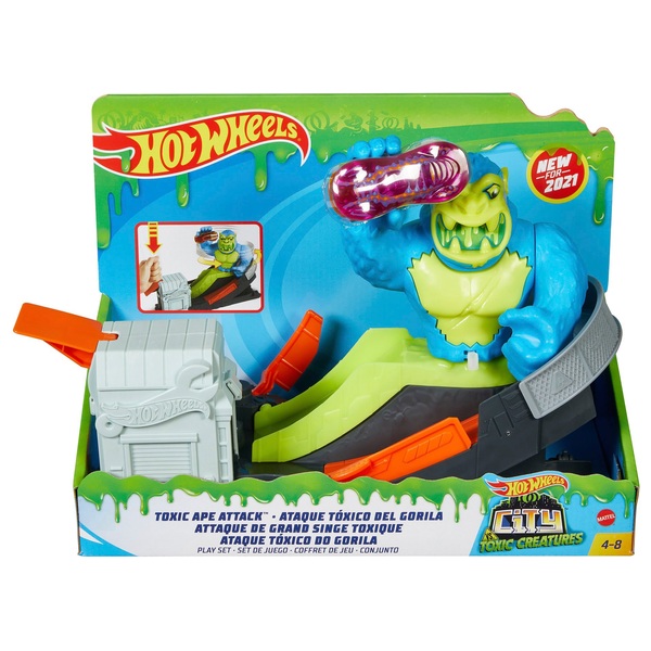 hot wheels gorilla playset