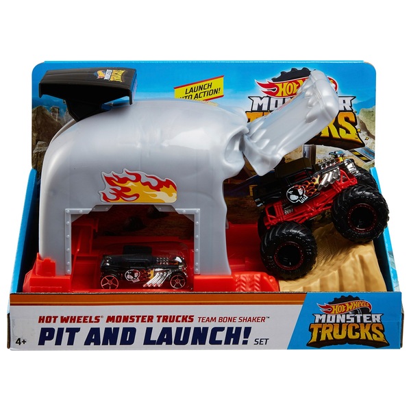 hot wheels pit and launch