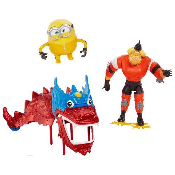 Minions The Rise Of Gru Dragon Disguise Figure Story Pack Smyths Toys Uk