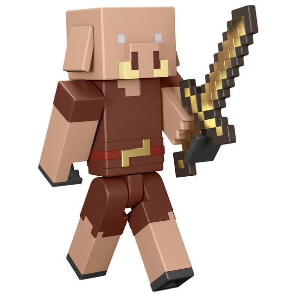 Minecraft 8cm Figure Piglin | Smyths Toys Ireland