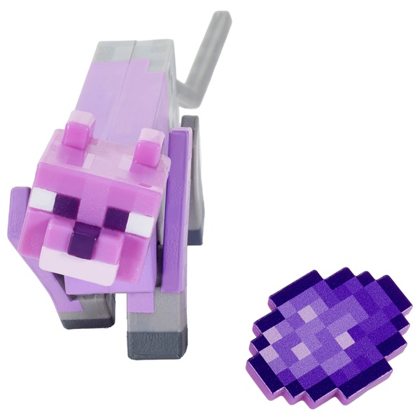 Minecraft 8cm Figure Biome Dyed Cat | Smyths Toys UK