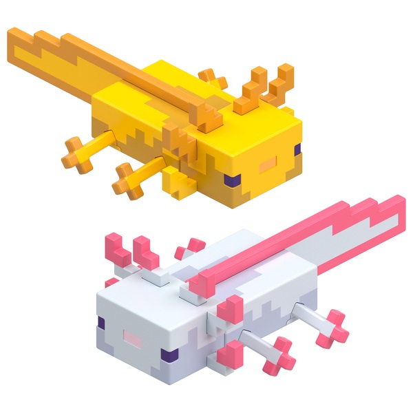 Minecraft 8cm Axolotls Figure | Smyths Toys UK
