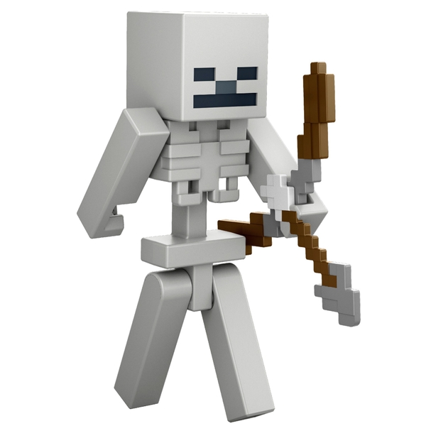 Minecraft 8cm Skeleton Figure Build-A-Portal Set | Smyths Toys UK