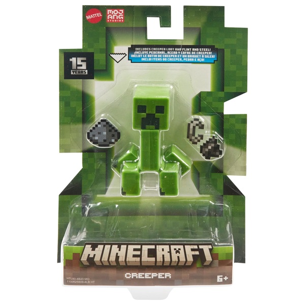 Minecraft Core 8cm Action Figure - Creeper | Smyths Toys UK