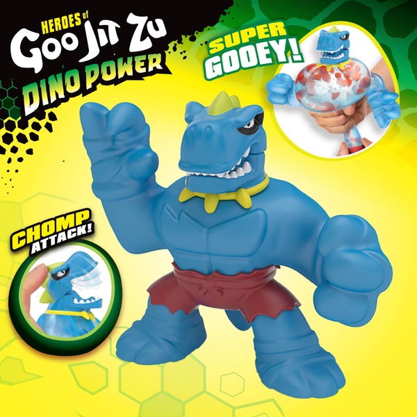 Heroes of Goo Jit Zu Dino Power Tyro the Trex | Smyths Toys UK